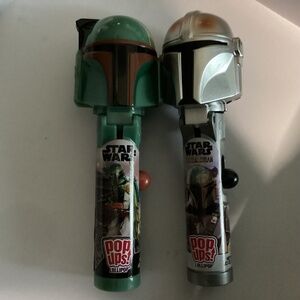 Star Wars The Mandalorian Pop UPS Lollipop Bundle NEW